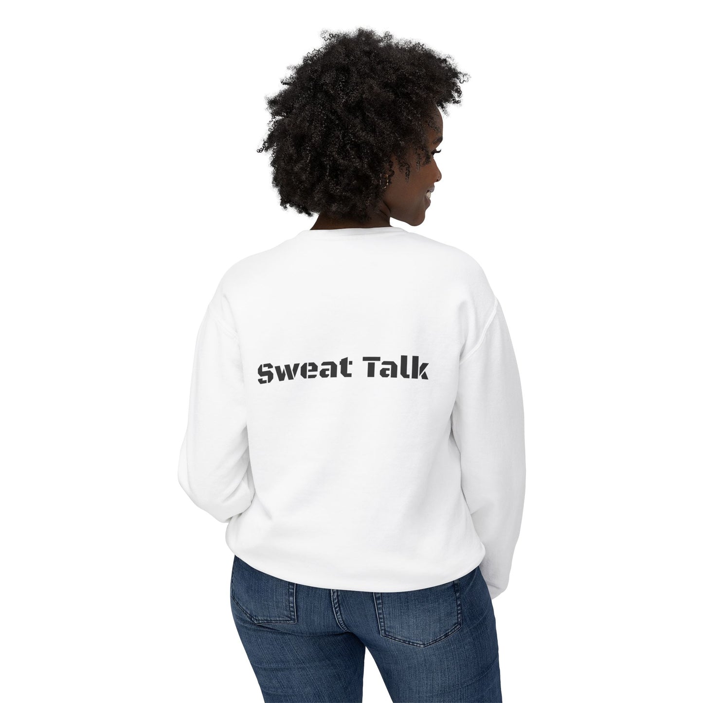 Sweat Talk Lightweight Crewneck Sweatshirt