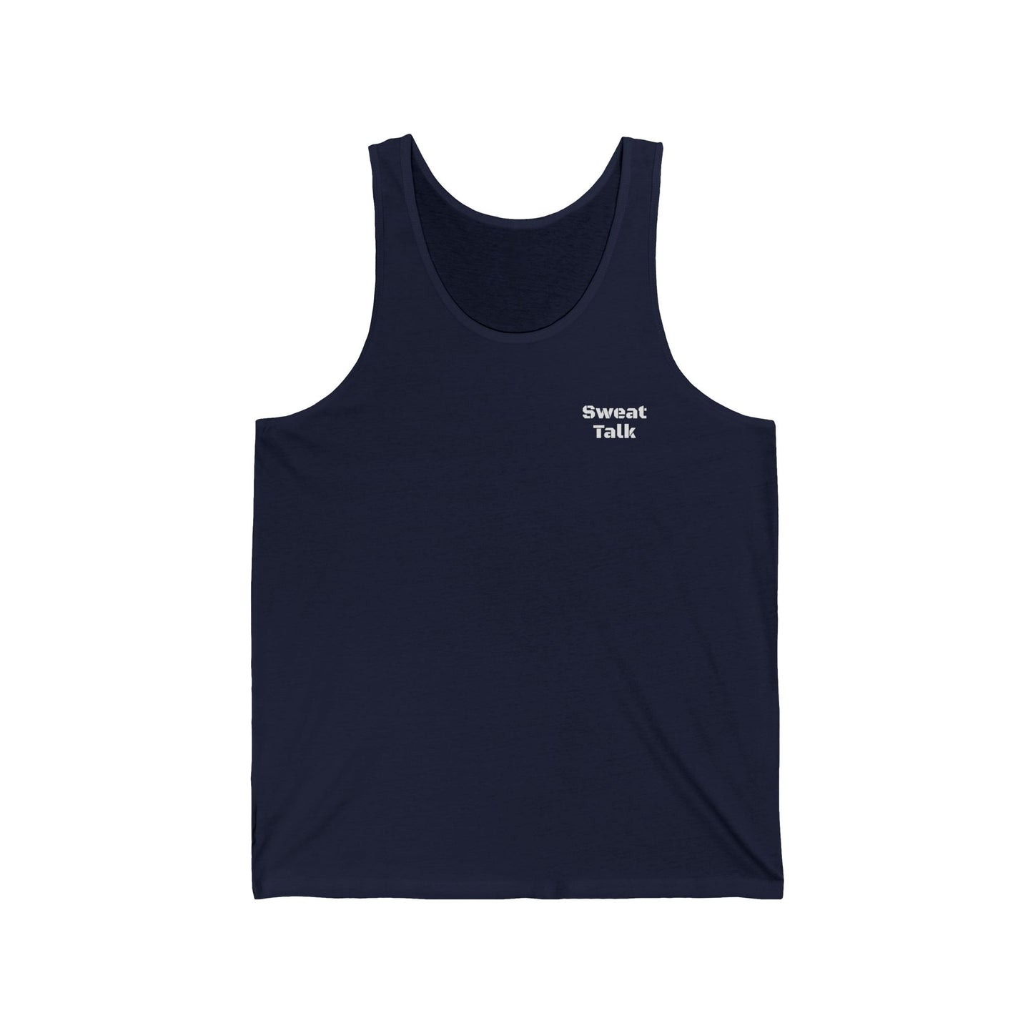 Sweat Talk Unisex Jersey Tank