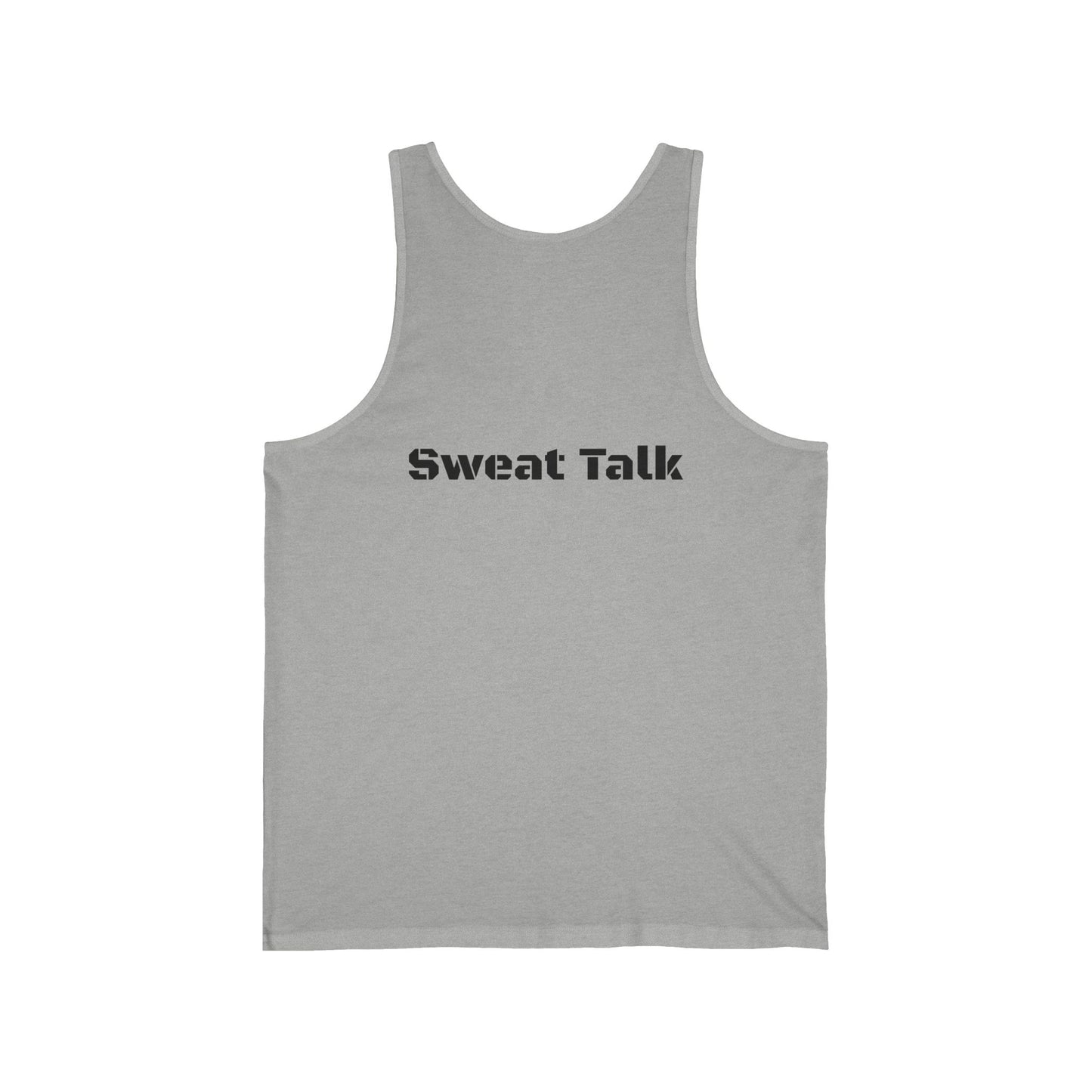 Sweat Talk Unisex Jersey Tank