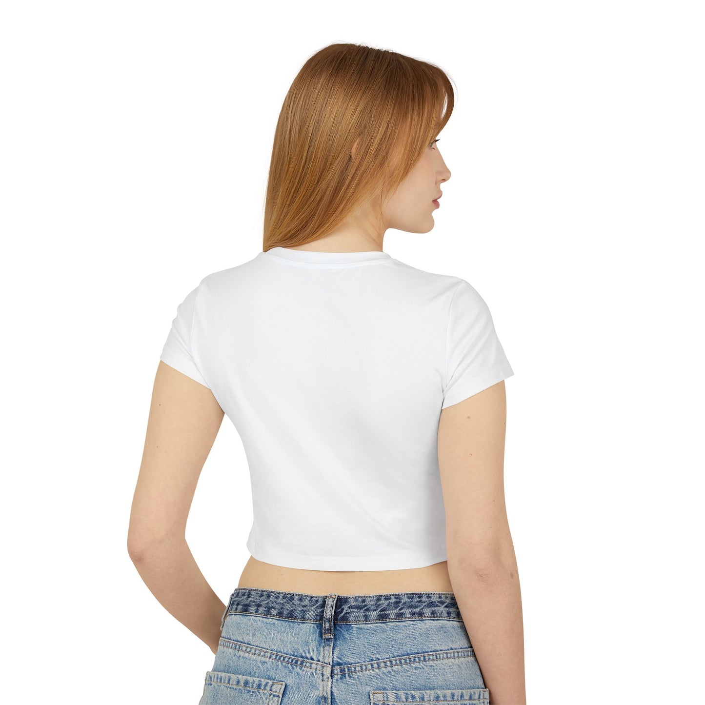 Sweat Talk Women's Baby Tee