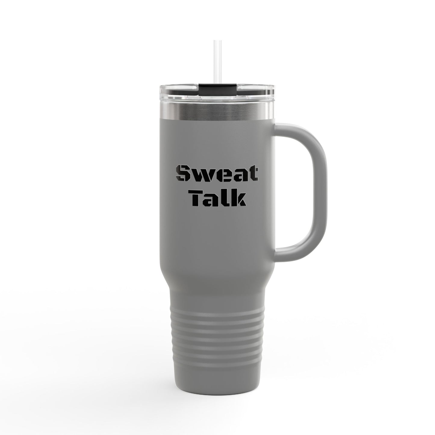 Sweat Talk Insulated Travel Mug, 40oz