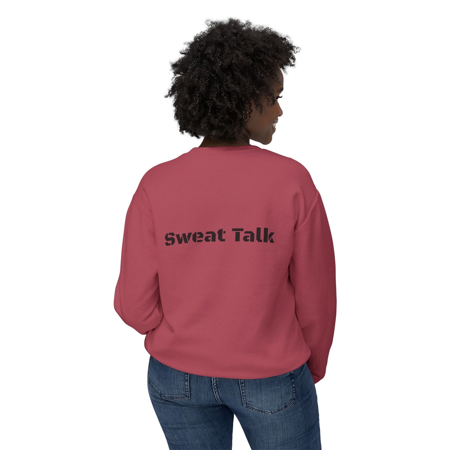 Sweat Talk Lightweight Crewneck Sweatshirt