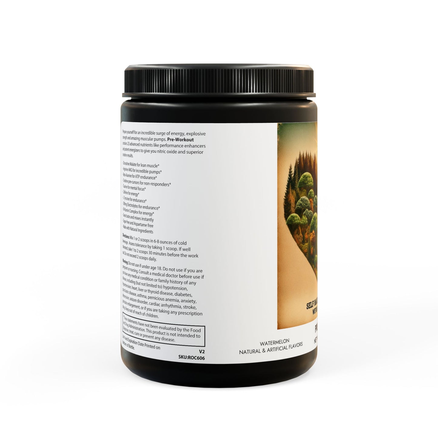 Pre-Workout Supplement, Watermelon (300g, 10.58oz)