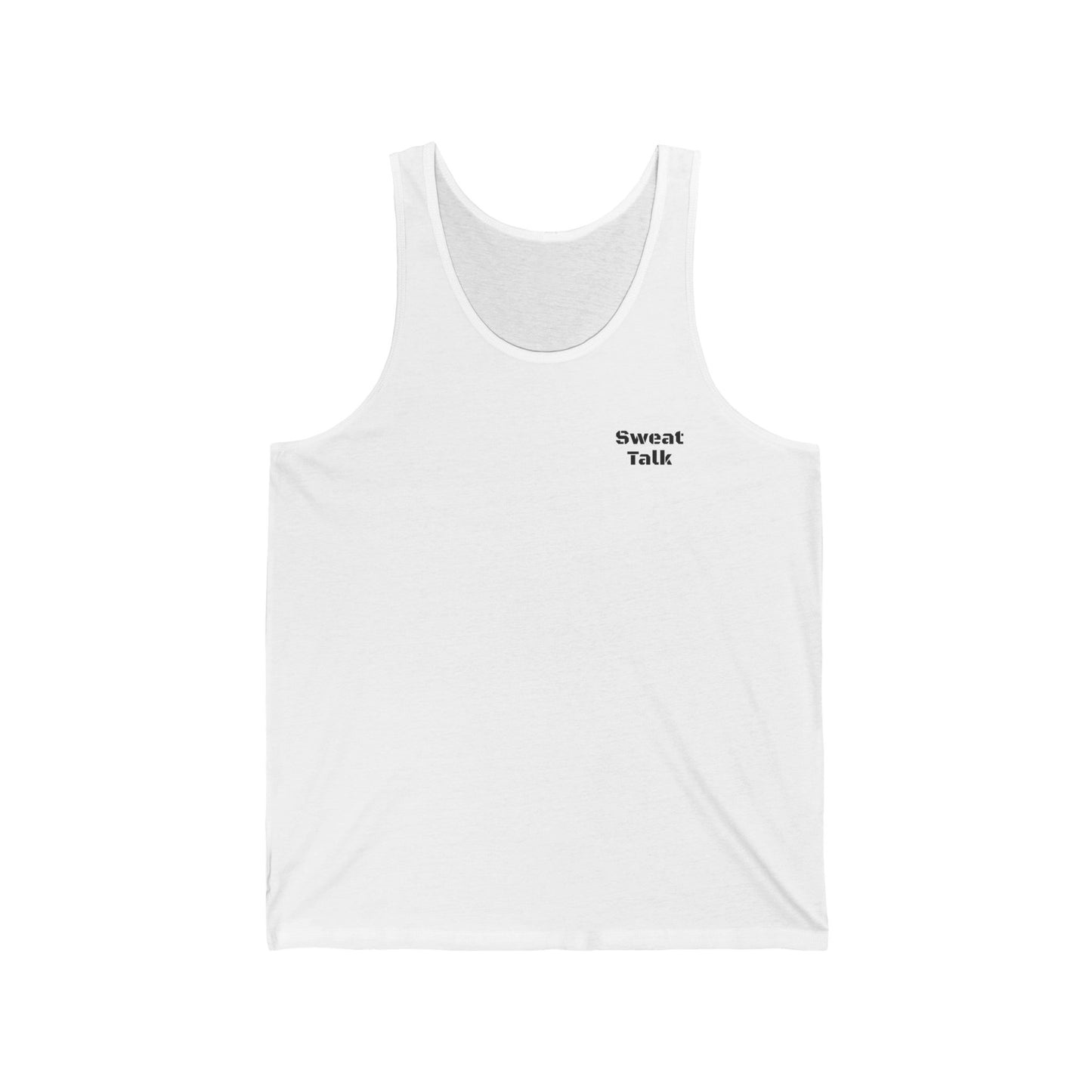 Sweat Talk Unisex Jersey Tank
