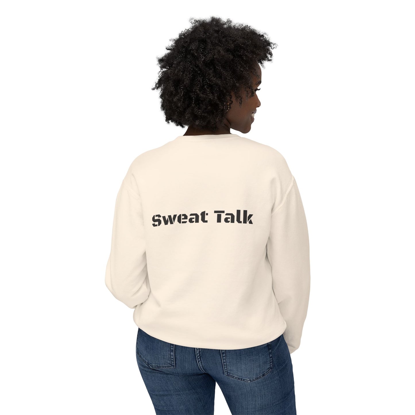 Sweat Talk Lightweight Crewneck Sweatshirt
