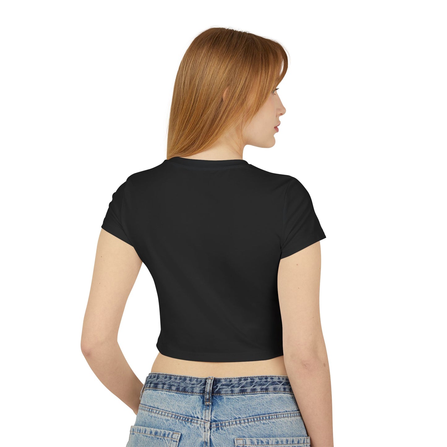 Sweat Talk Women's Baby Tee