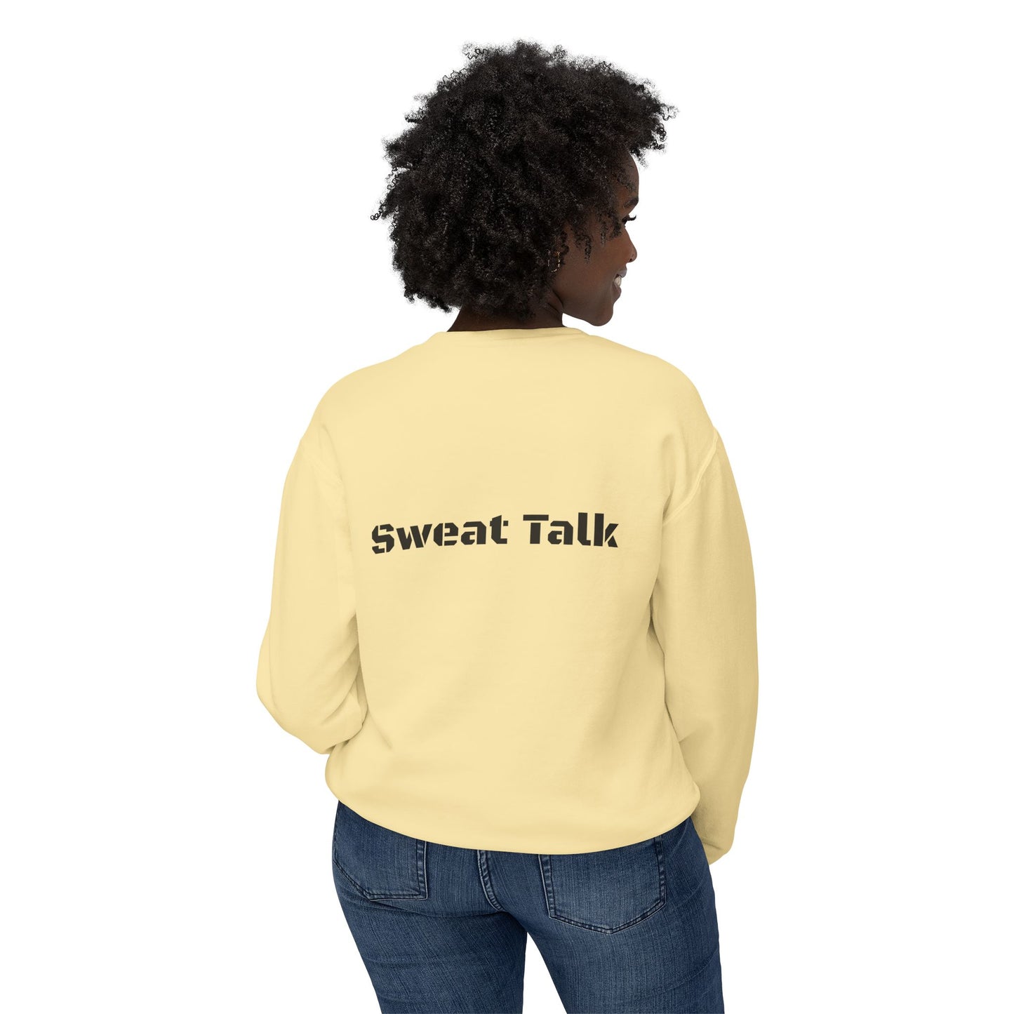 Sweat Talk Lightweight Crewneck Sweatshirt