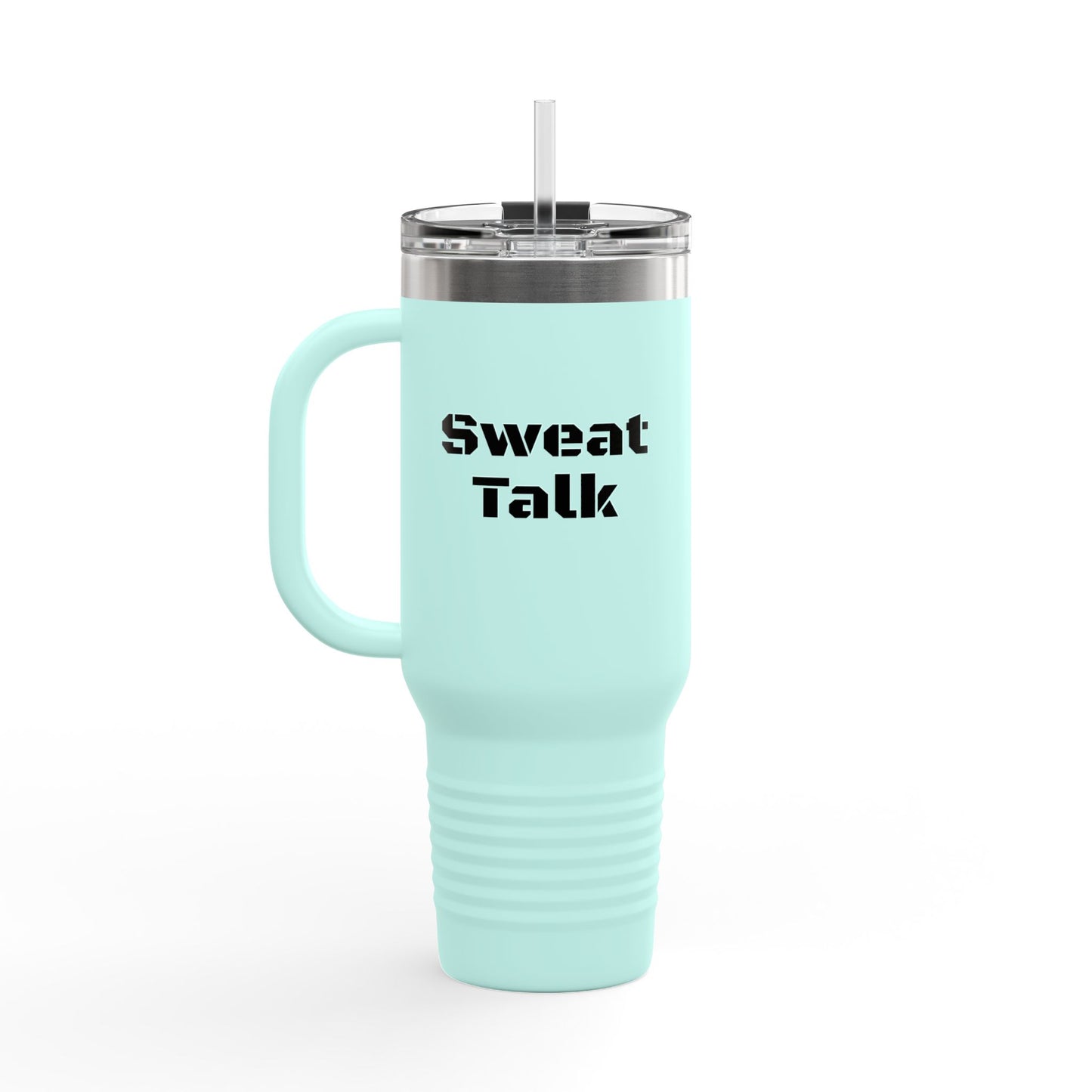 Sweat Talk Insulated Travel Mug, 40oz