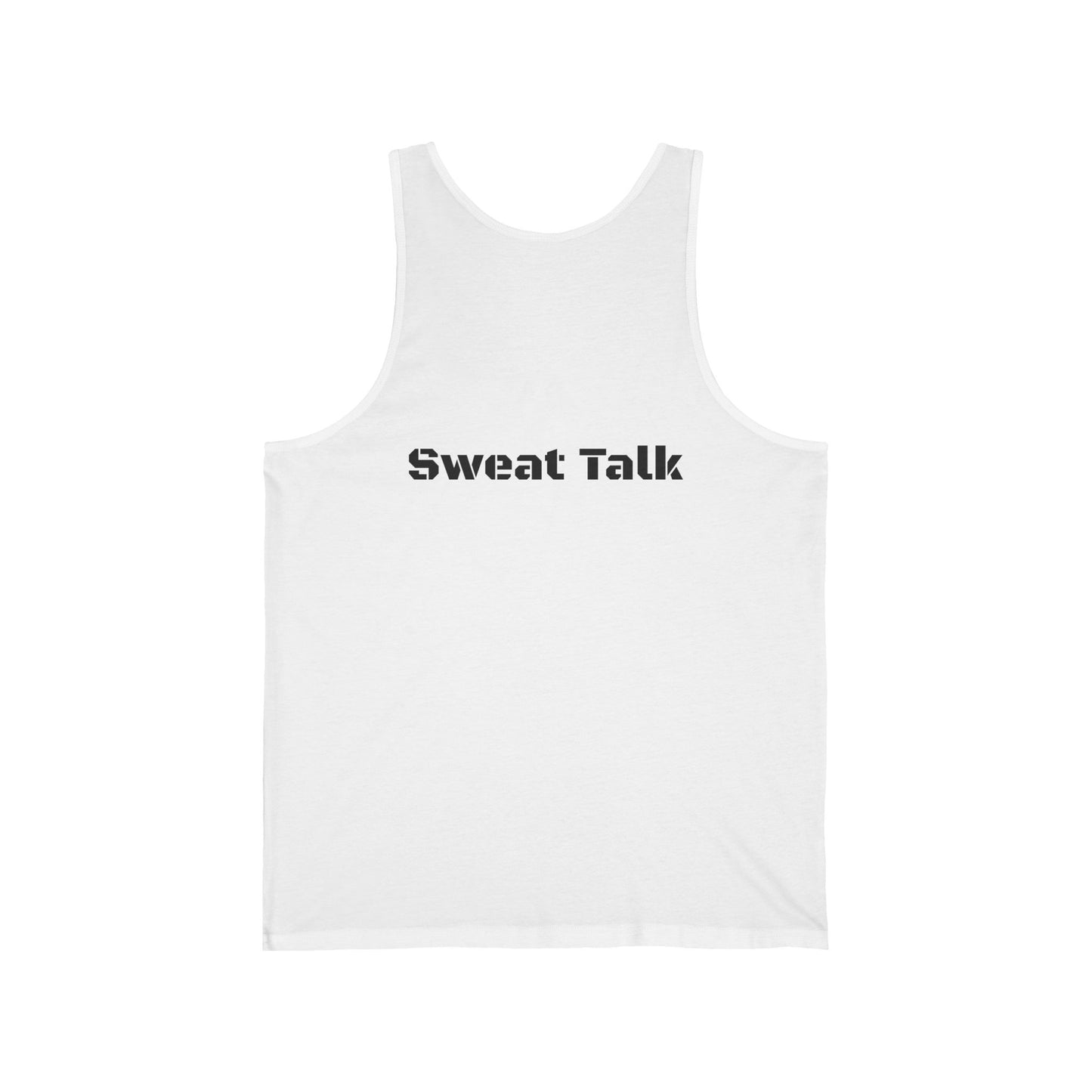 Sweat Talk Unisex Jersey Tank