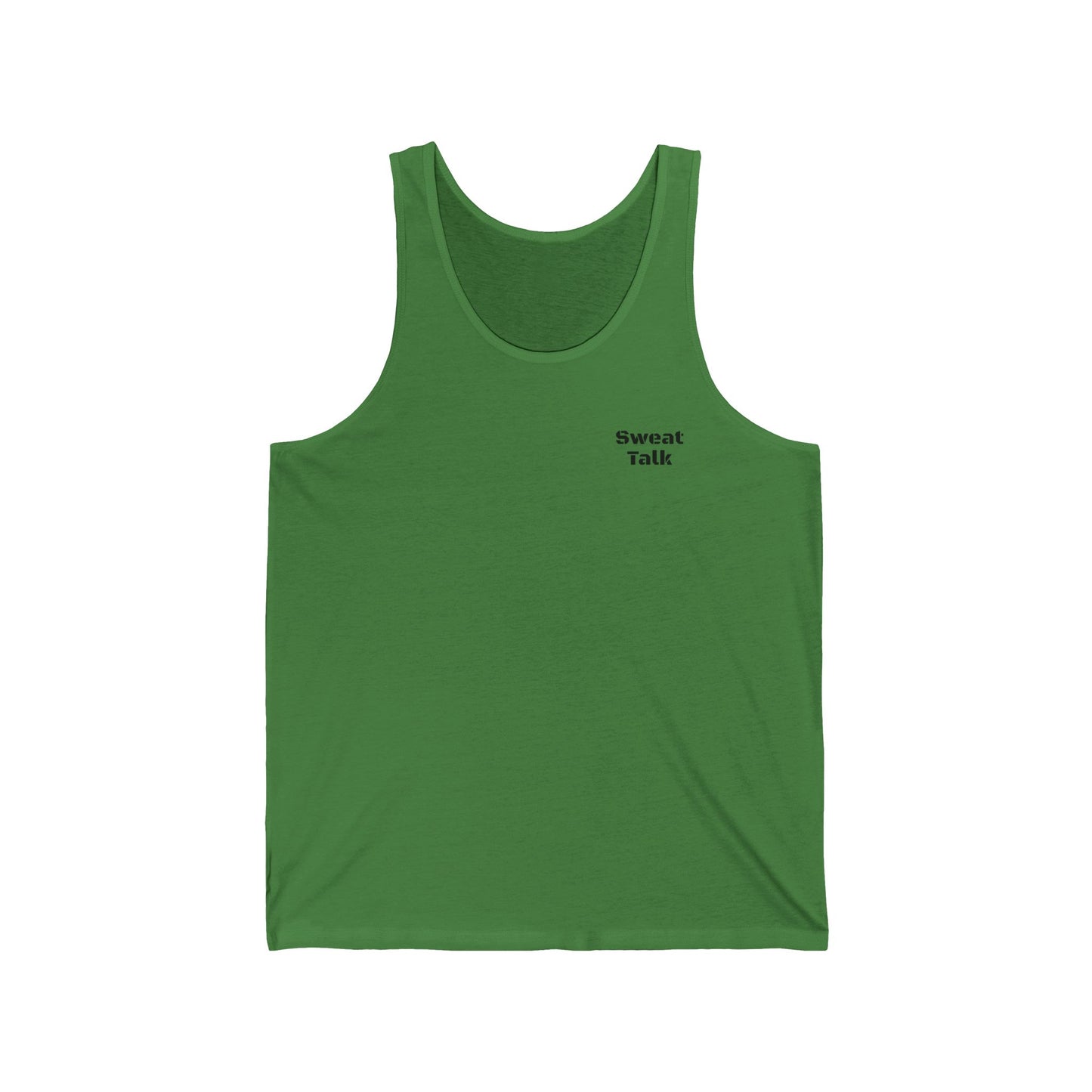 Sweat Talk Unisex Jersey Tank