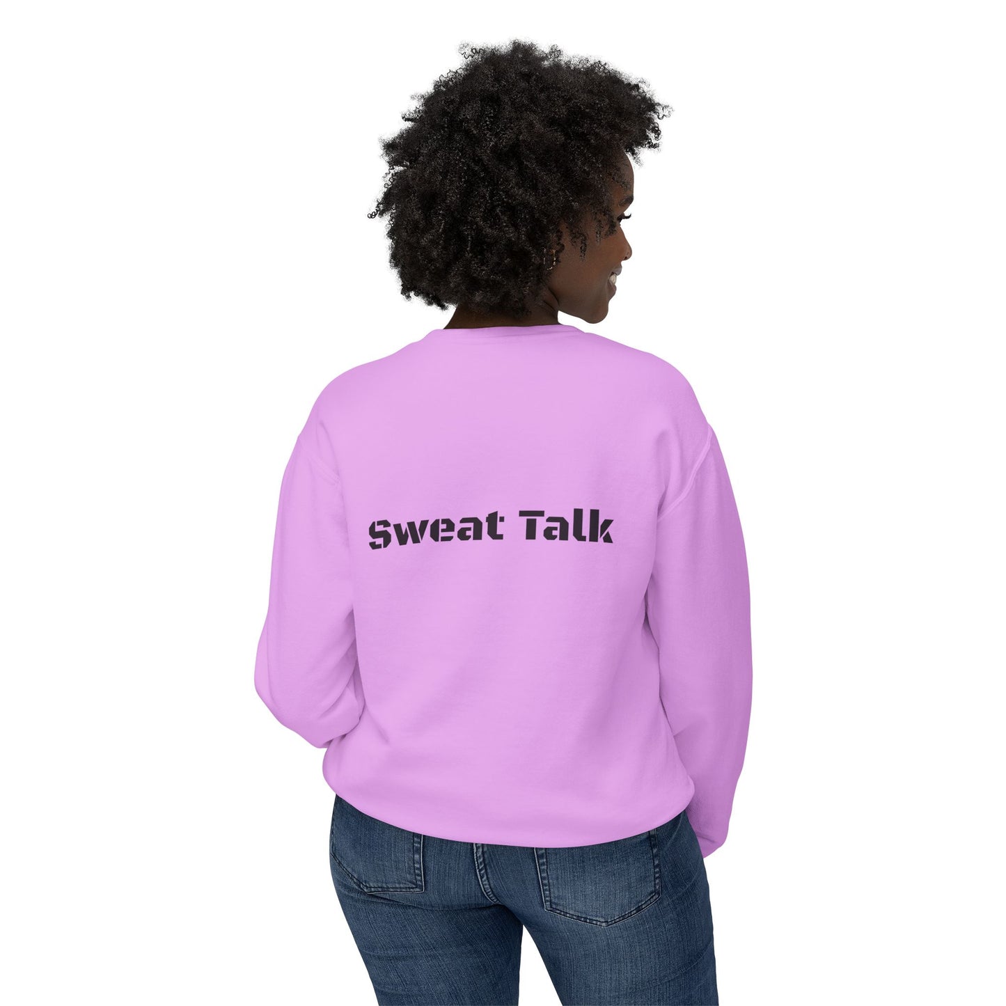 Sweat Talk Lightweight Crewneck Sweatshirt
