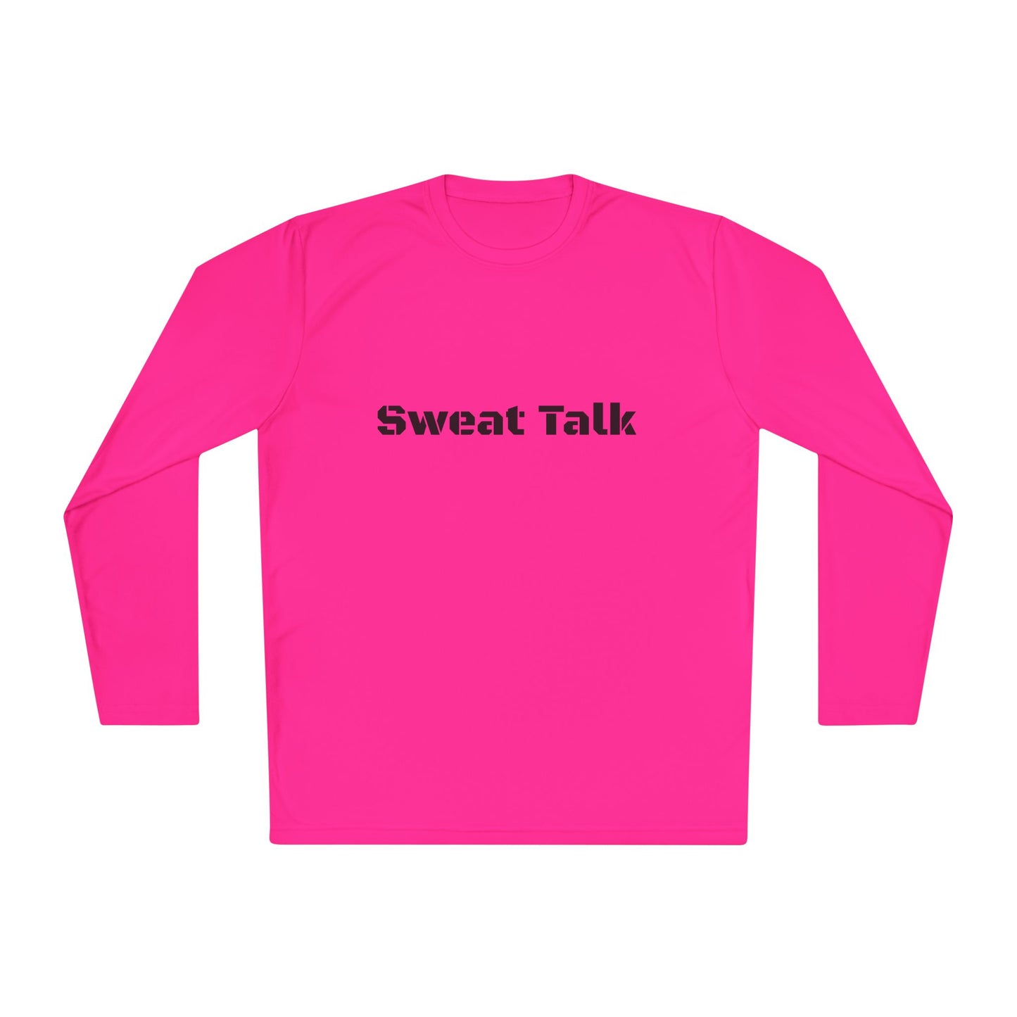 Sweat Talk Unisex Lightweight Long Sleeve Tee
