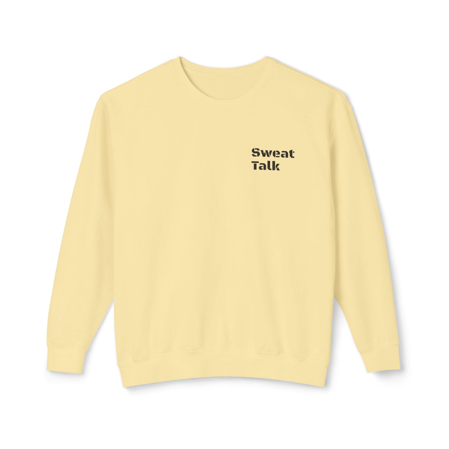 Sweat Talk Lightweight Crewneck Sweatshirt