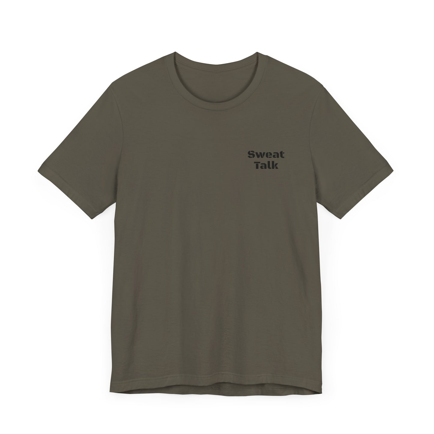 Sweat Talk Unisex Jersey Short Sleeve Tee