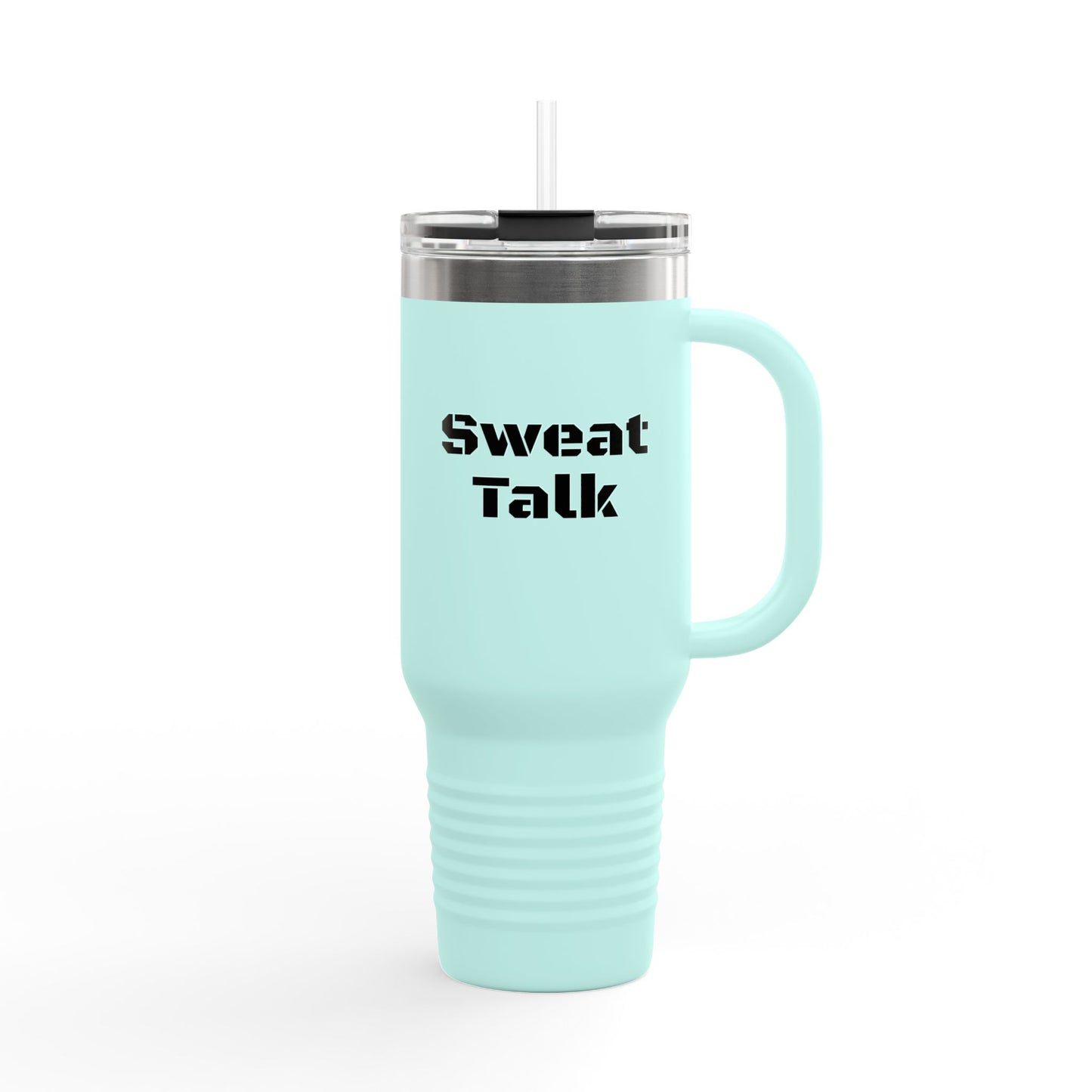 Sweat Talk Insulated Travel Mug, 40oz