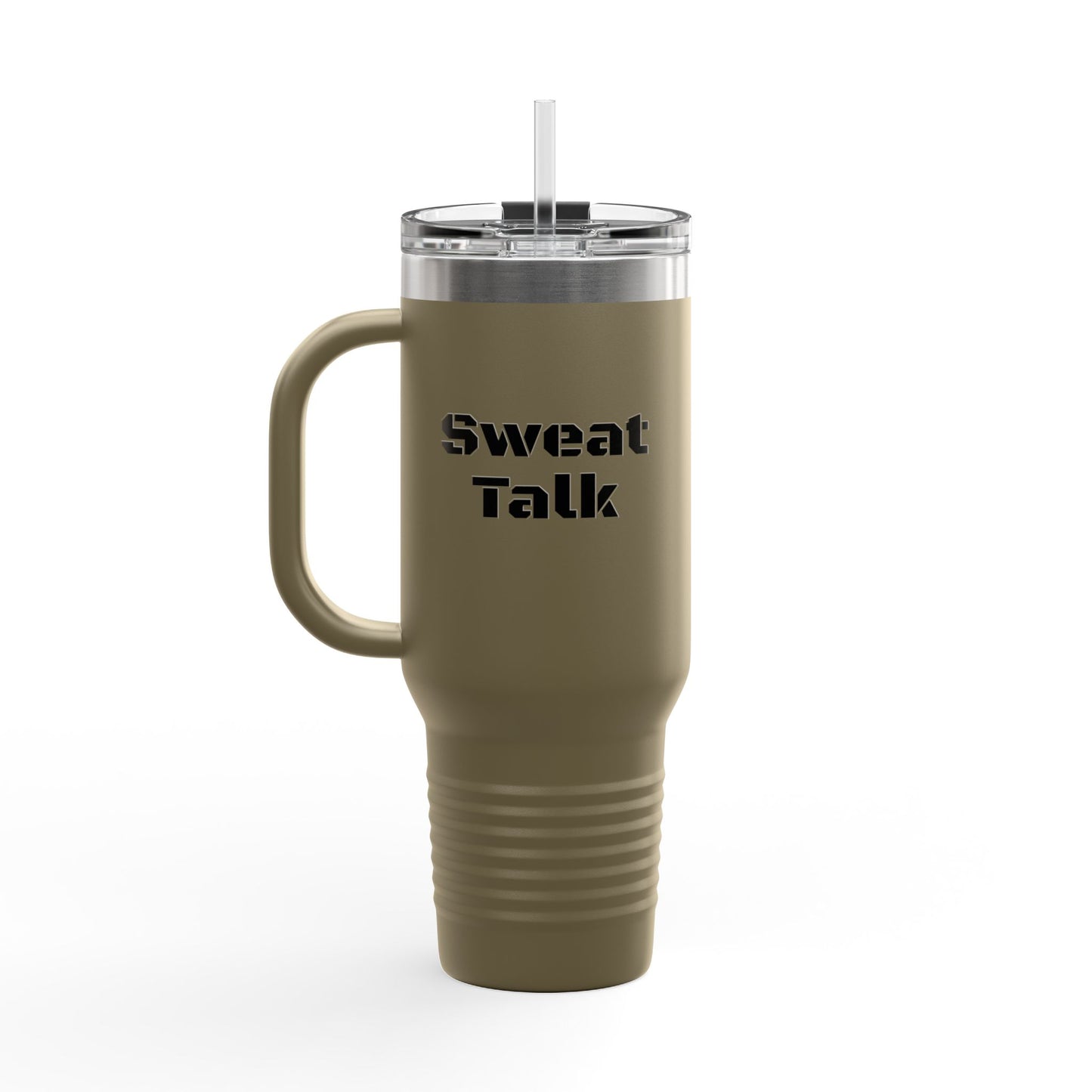 Sweat Talk Insulated Travel Mug, 40oz