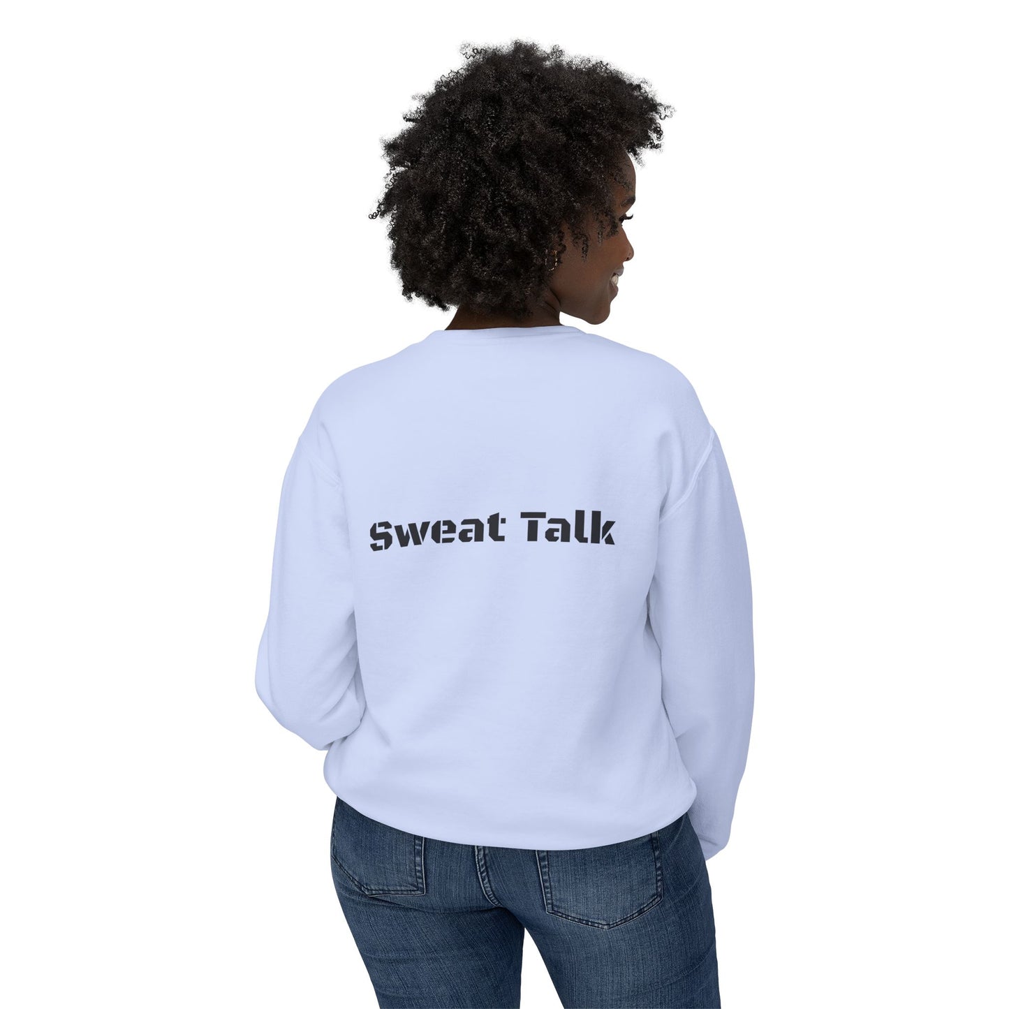 Sweat Talk Lightweight Crewneck Sweatshirt