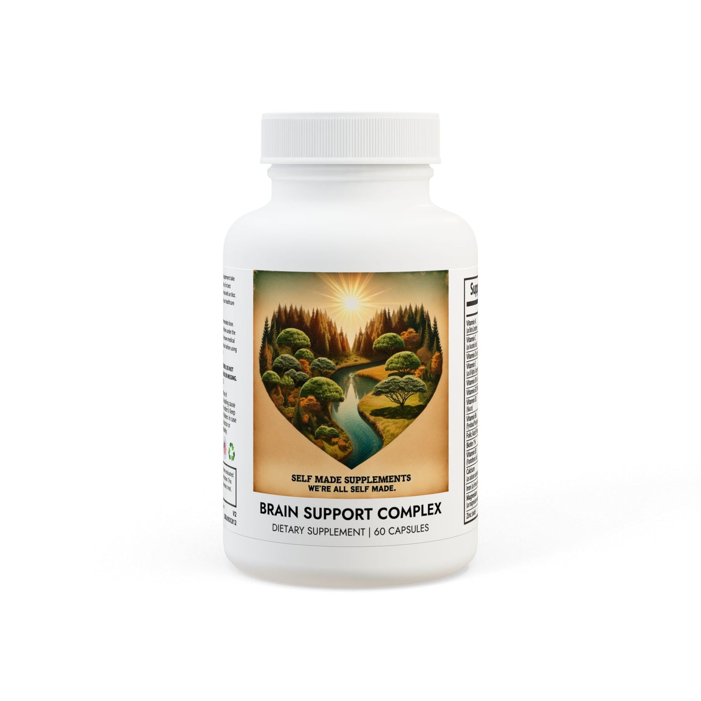 Brain Support Complex Supplement (60 Capsules)