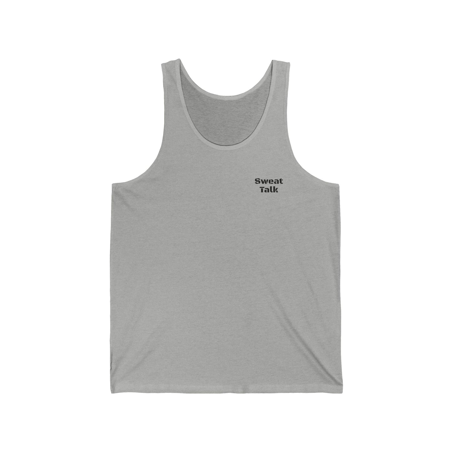 Sweat Talk Unisex Jersey Tank