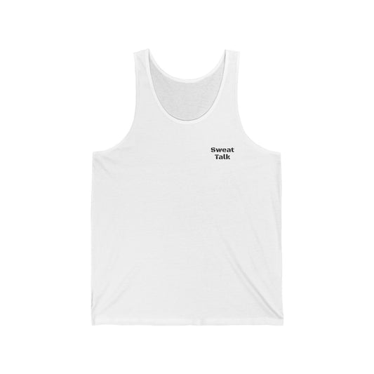 Sweat Talk Unisex Jersey Tank