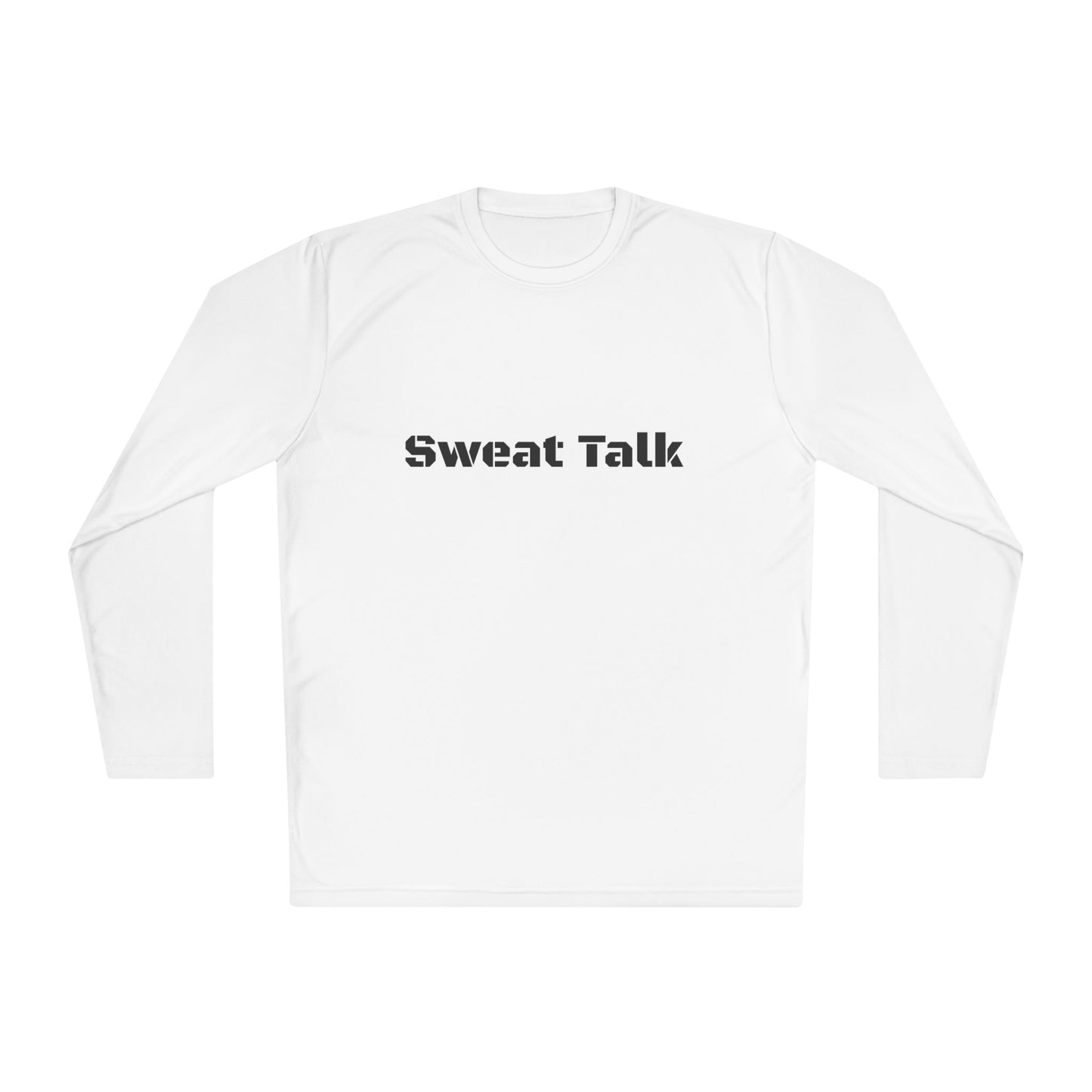 Sweat Talk Unisex Lightweight Long Sleeve Tee