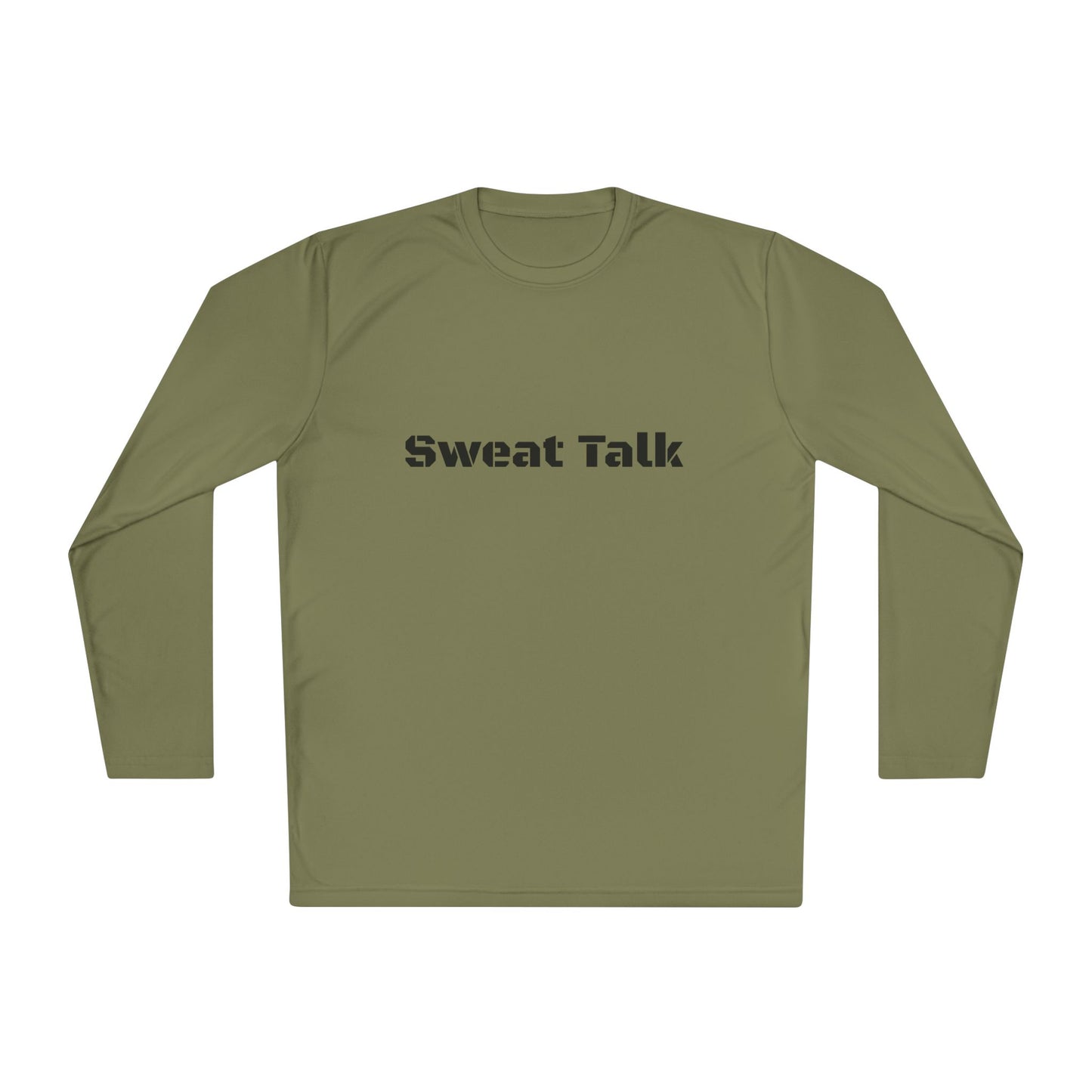 Sweat Talk Unisex Lightweight Long Sleeve Tee