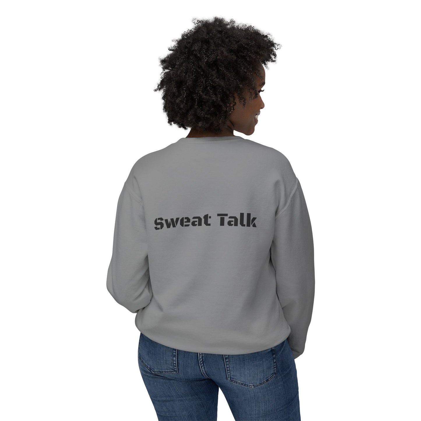 Sweat Talk Lightweight Crewneck Sweatshirt