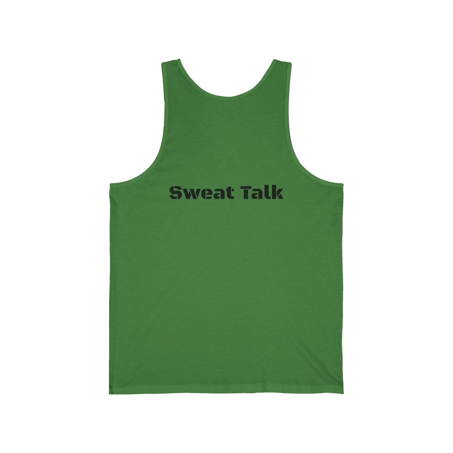Sweat Talk Unisex Jersey Tank